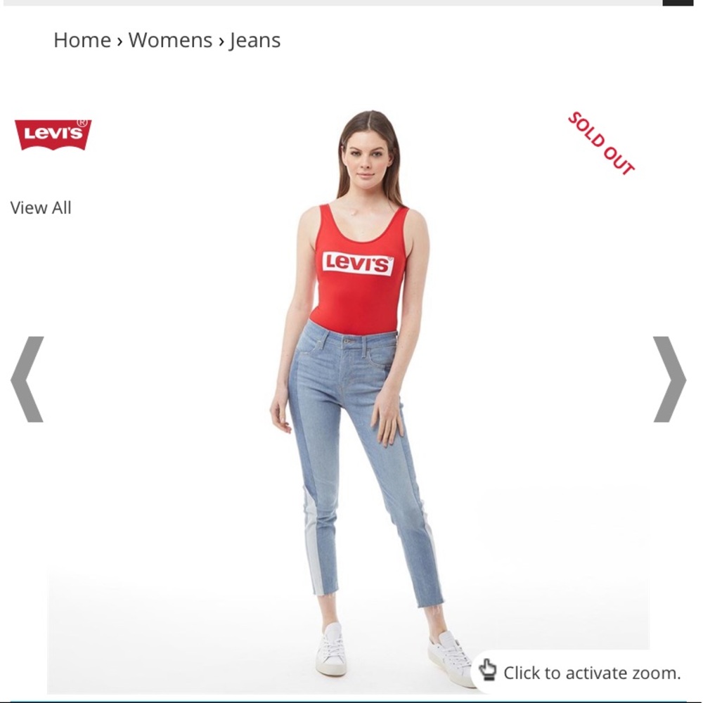 721 Levi’s high rise skinny